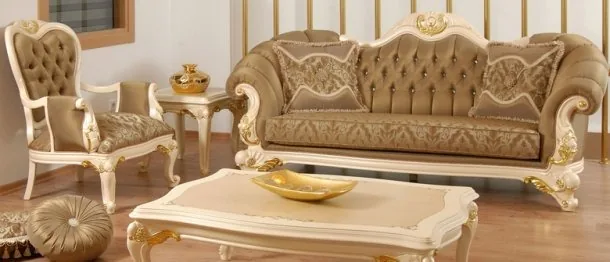 Özel imalat klasik koltuk takımı ve sehpa İzmir
